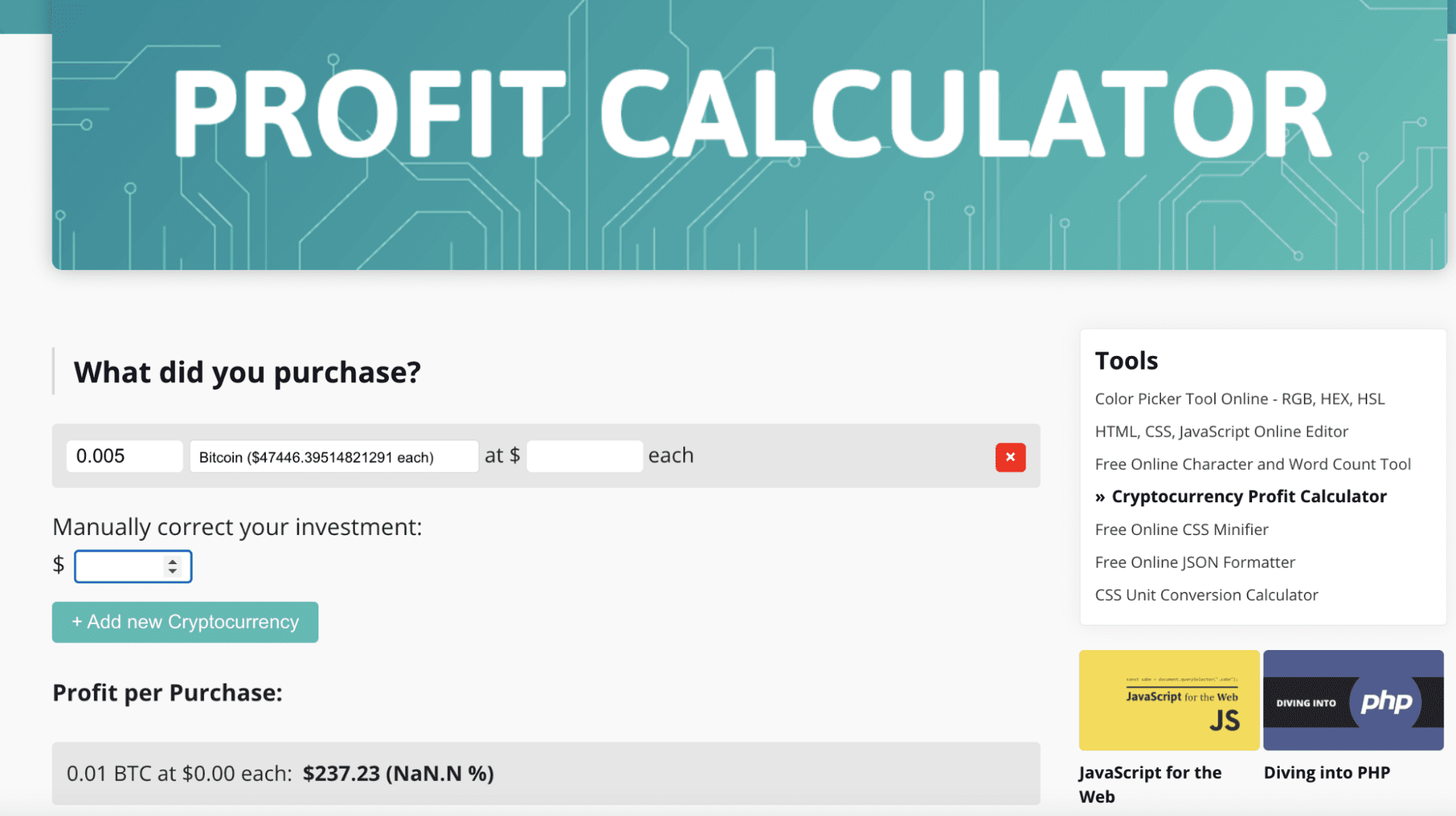 Bitcoin Tax Calculator - Calculate your tax on bitcoin