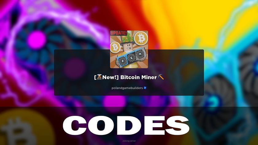 Bitcoin Miner codes (March ) - Dot Esports