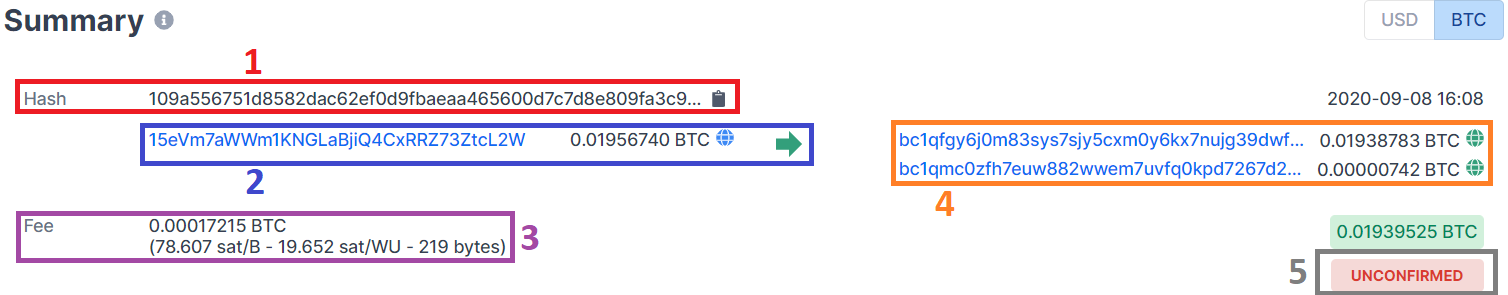 Blockchain explorer — check transaction hash & track other cryptocurrency information