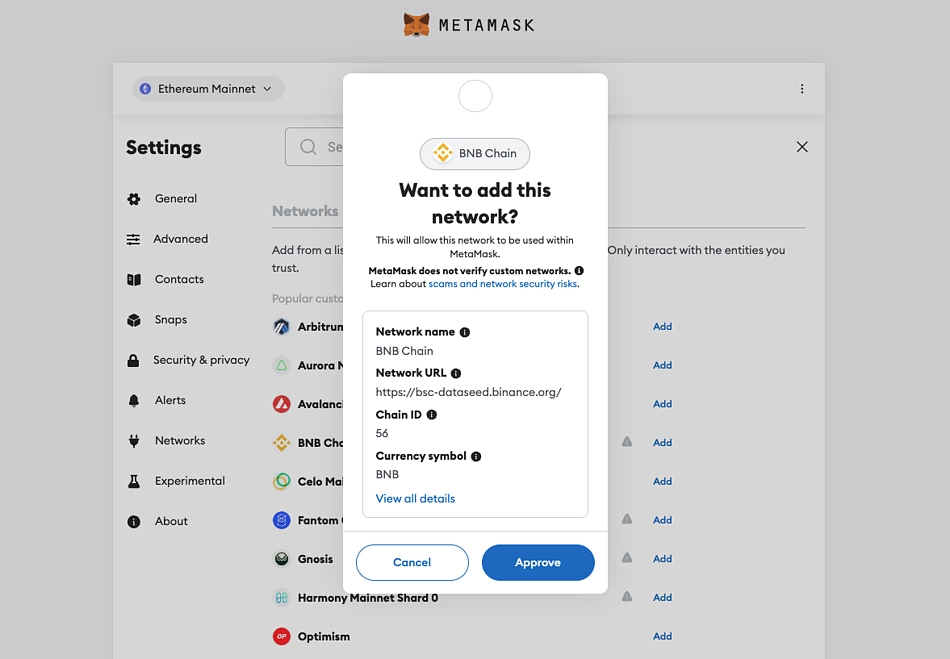 How to Connect MetaMask to Binance Smart Chain (BSC)