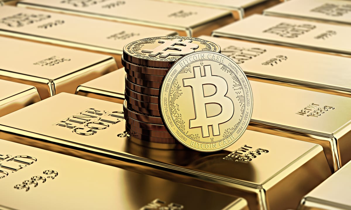 Gold, bitcoin pull back from records as US stock markets slip