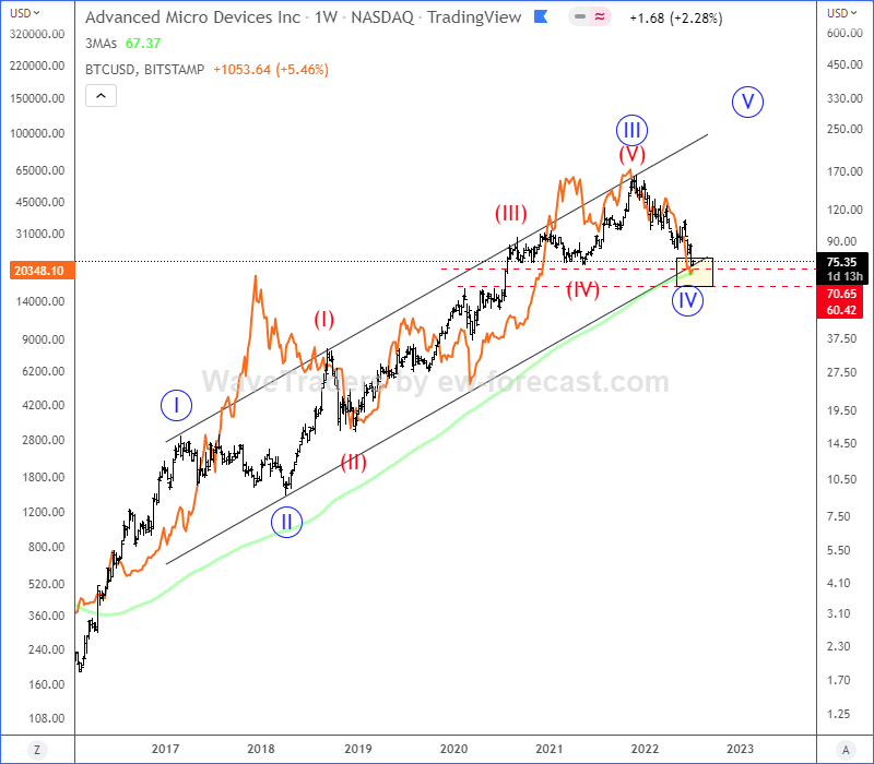 Bitcoin and Ripple Elliott Wave Analysis – Trade At Key Level