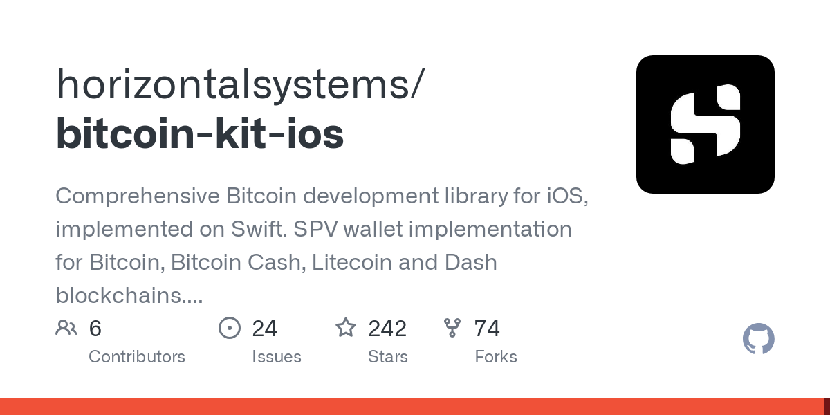 GitHub - BlockchainCommons/iOS-Bitcoin: libbitcoin bindings for Swift