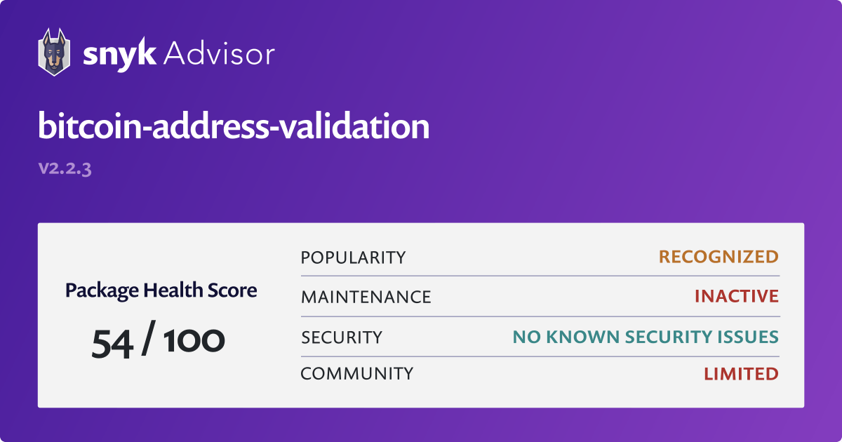 Validate Bitcoin Addresses online Tool