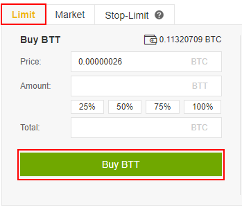 Binance BTT/BTC Chart - Published on coinlog.fun on April 7th, at PM.