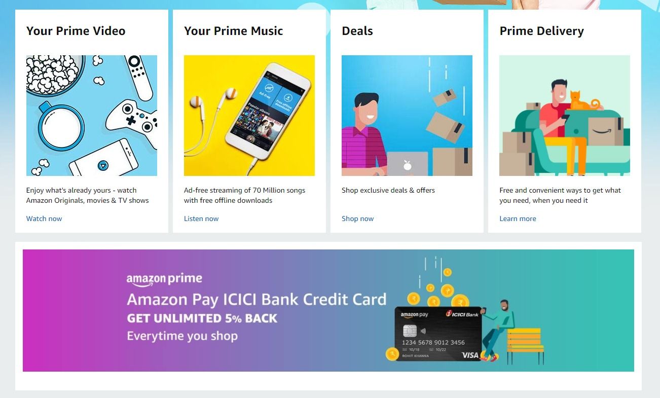 Easy steps on how to sign up for Amazon Prime membership - About Amazon India