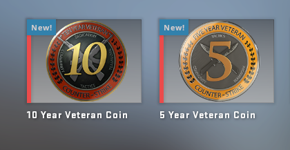 Csgo OLD account with 5 years veteran coin and 13 years steam badge