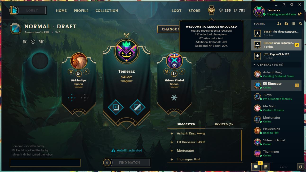 RankedKings - Buy League of Legends LoL Smurf Accounts