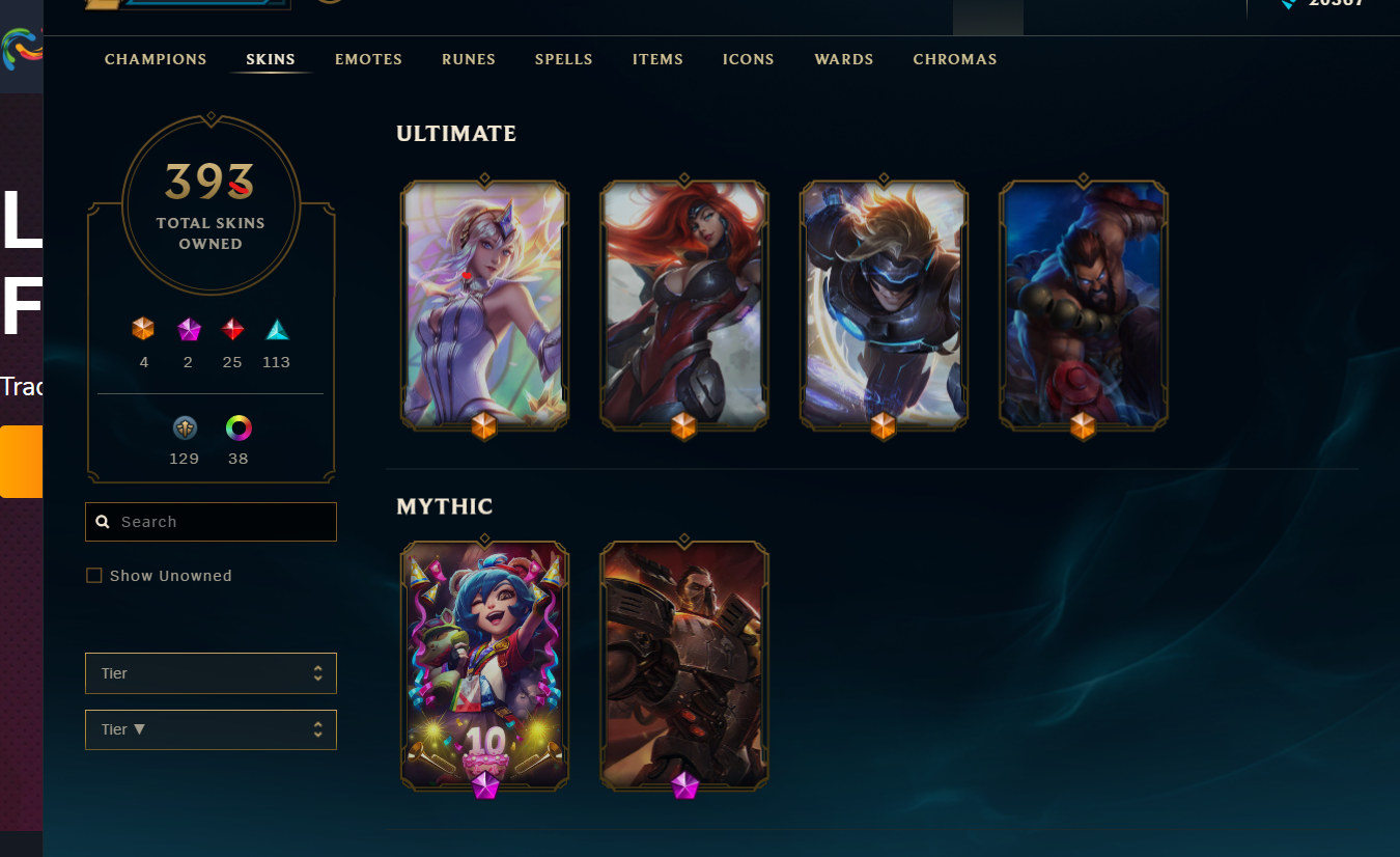 Buy league of legends account| Buy lol account| Lol Epic shop