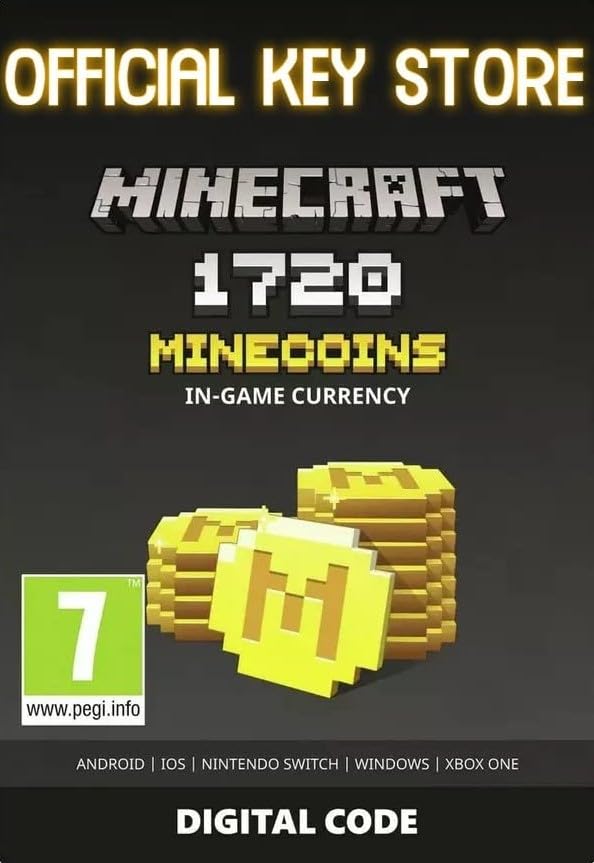 Buy Minecraft Minecoins Pack | Asda Gift Cards