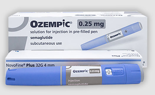 Ozempic is in stock at Pocketpills online pharmacy.