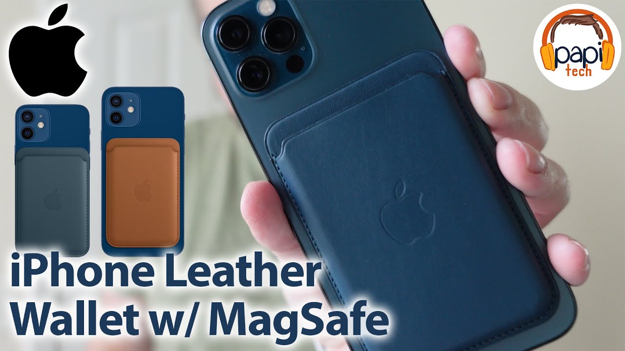 iPhone Leather Wallet with MagSafe - Baltic Blue - Pluton Store