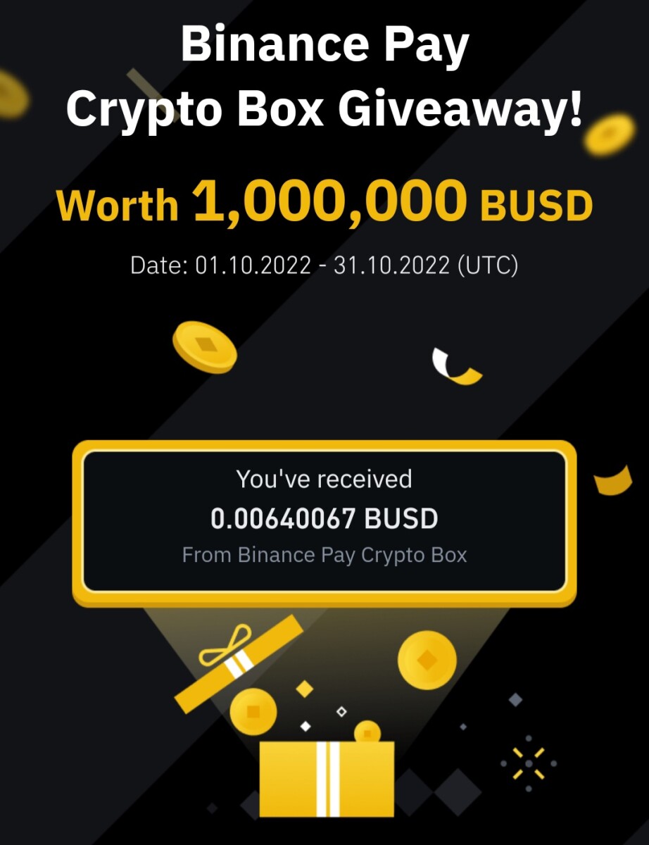 Binance Crypto Box Giveaway - 매일금융뉴스