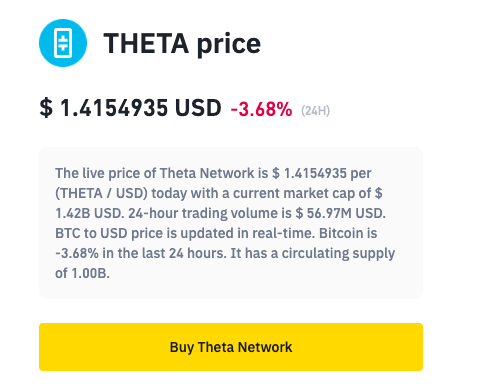 Buy Theta Fuel | Buy TFUEL in 4 steps (March )