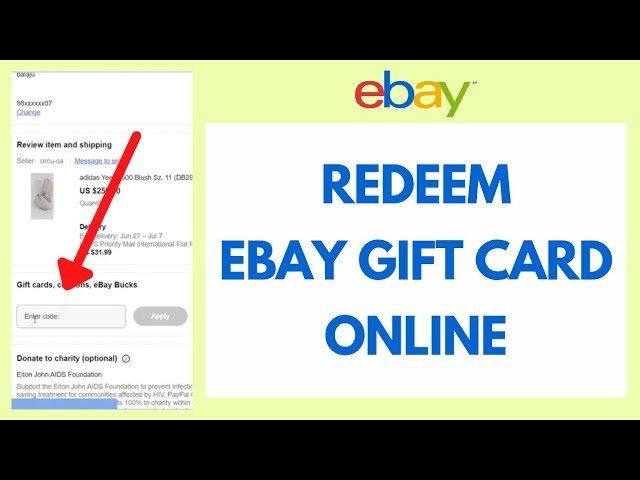 Solved: How to add a gift card (EBAY) to my account. - The eBay Community