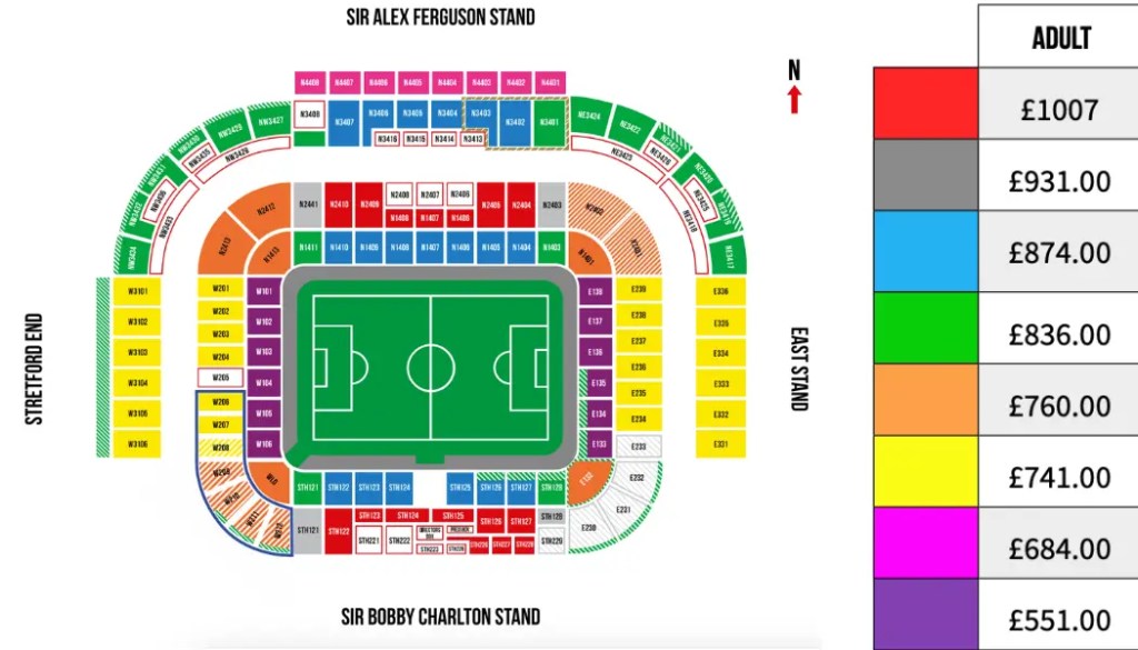Manchester United Tickets - Buy Manchester United