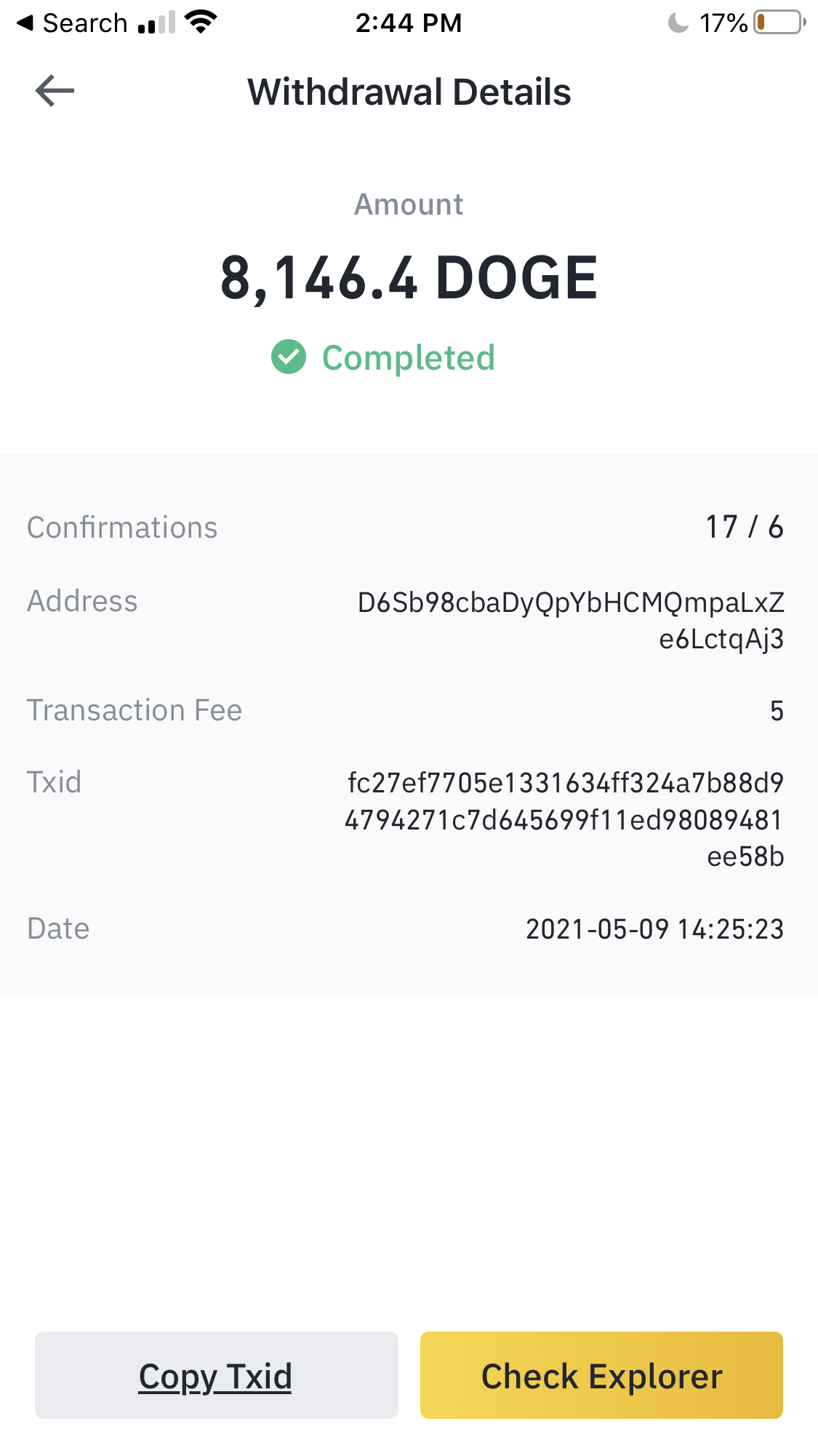 Dogecoin (DOGE) Free Crypto Wallet App, Create Dogecoin (DOGE) Address