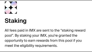 The Next Evolution of IMX Staking | Immutable Blog