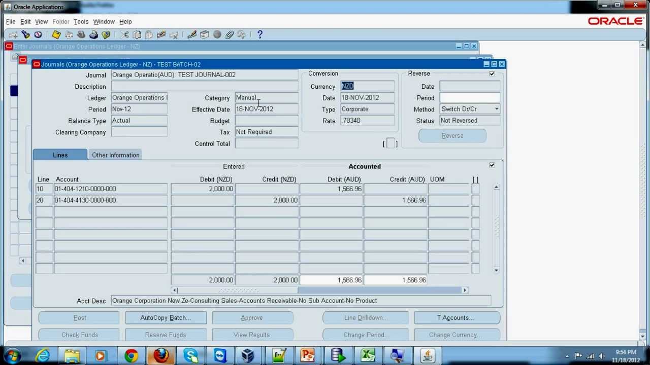 Oracle Application's Blog: Oracle general ledger setup steps r12