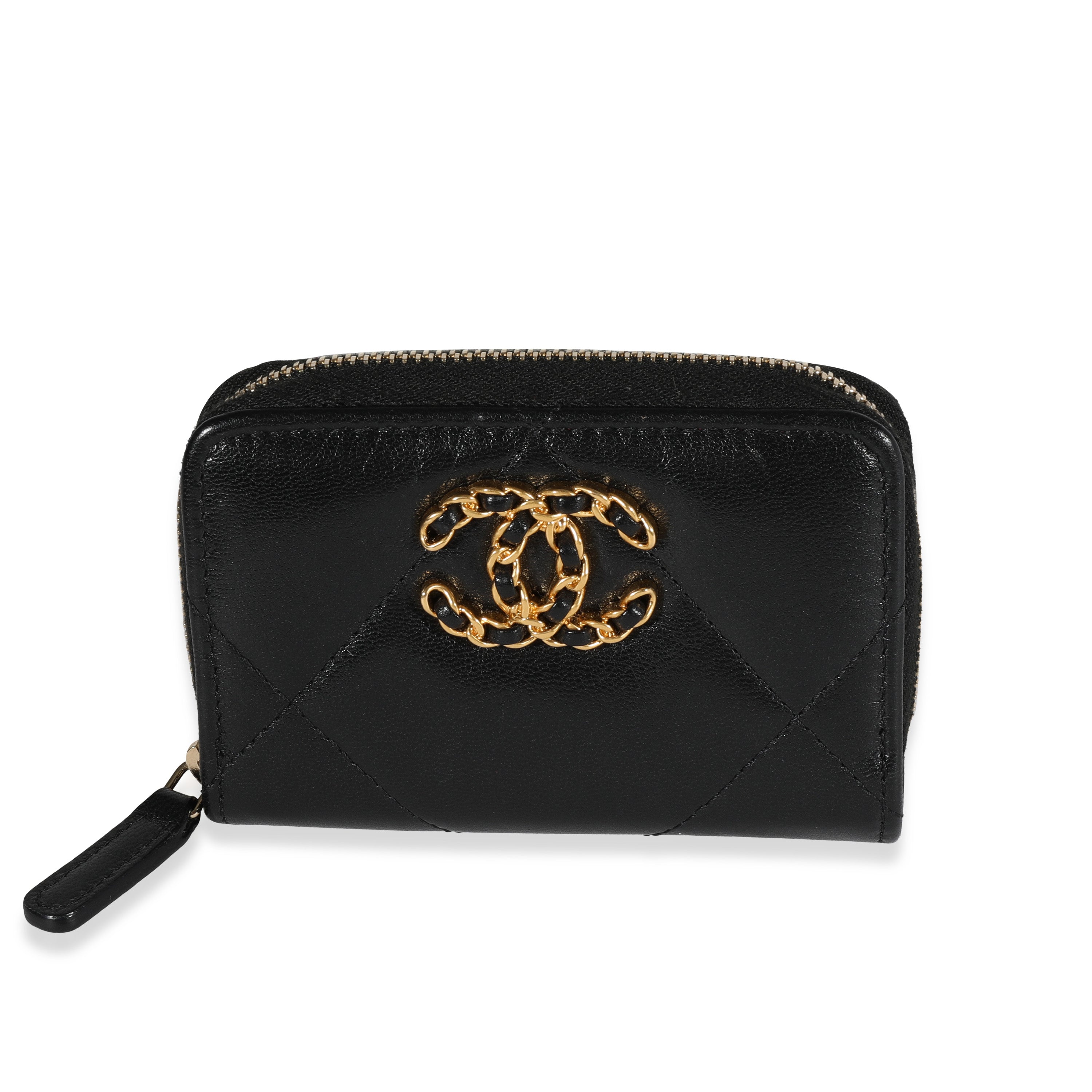 CHANEL FW CHANEL 19 Zipped Coin Purse (AP B NK) | Chanel 19, Purses, Coin purse