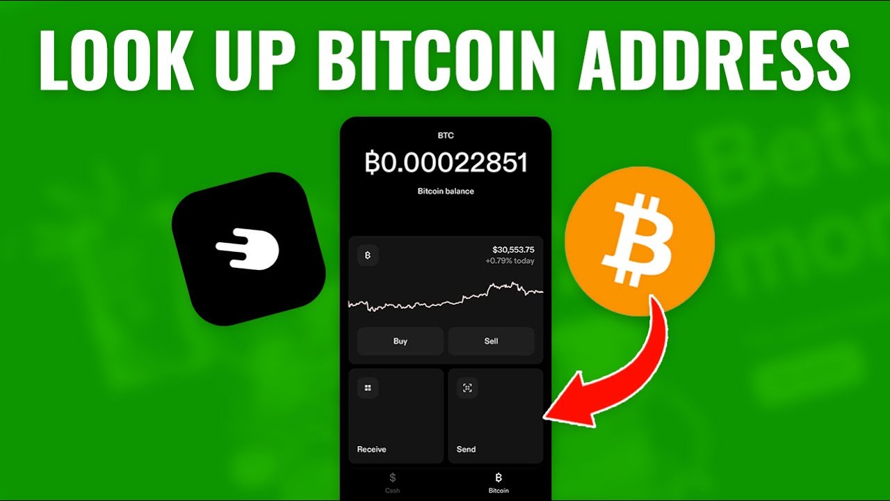 Bitcoin Address | Wallet Lookup - Blockonomics