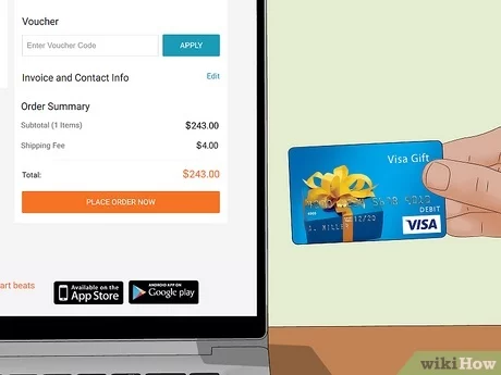 How To Shop Online With Your Visa Gift Card