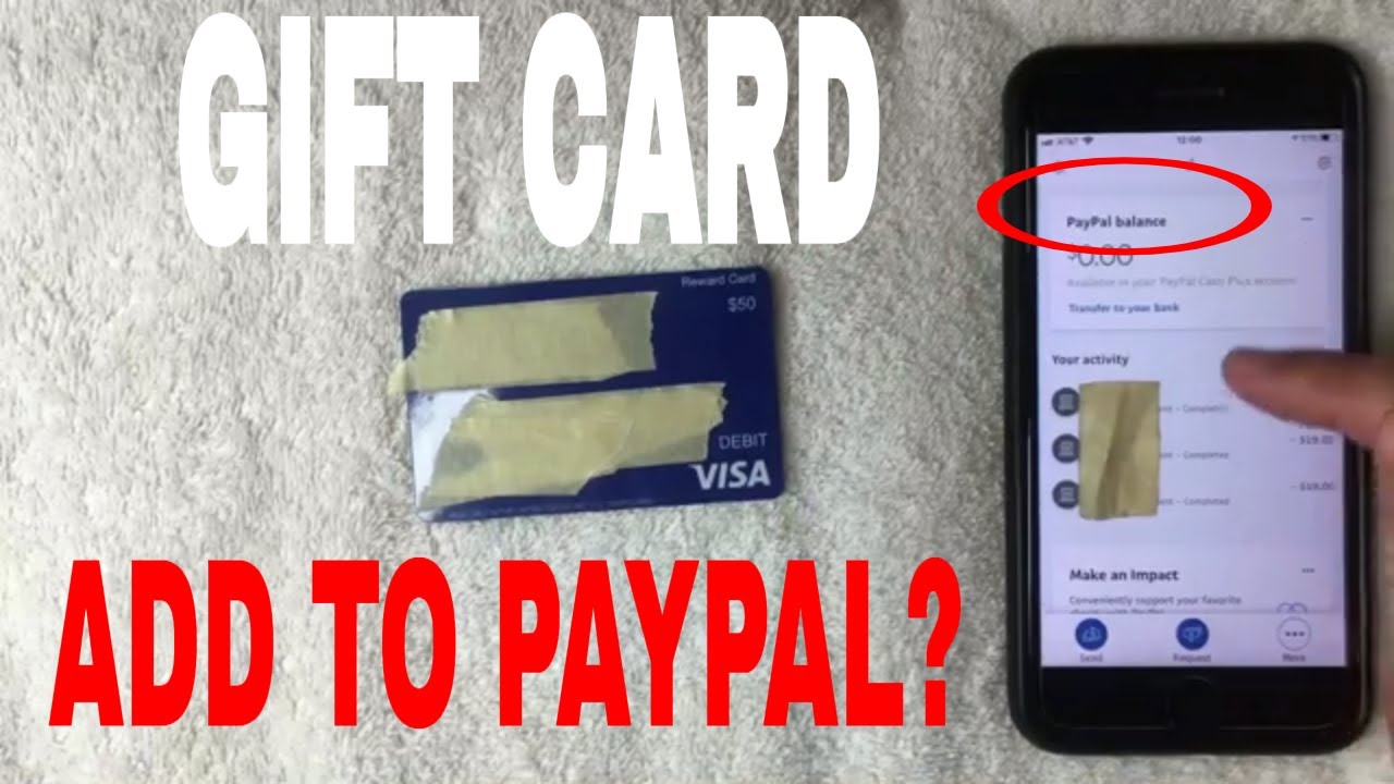 How to Add Visa Gift Card to PayPal