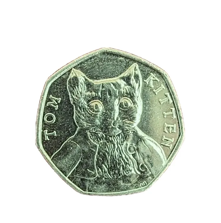 Rare Beatrix Potter 50p coin selling on eBay for £4, | Metro News