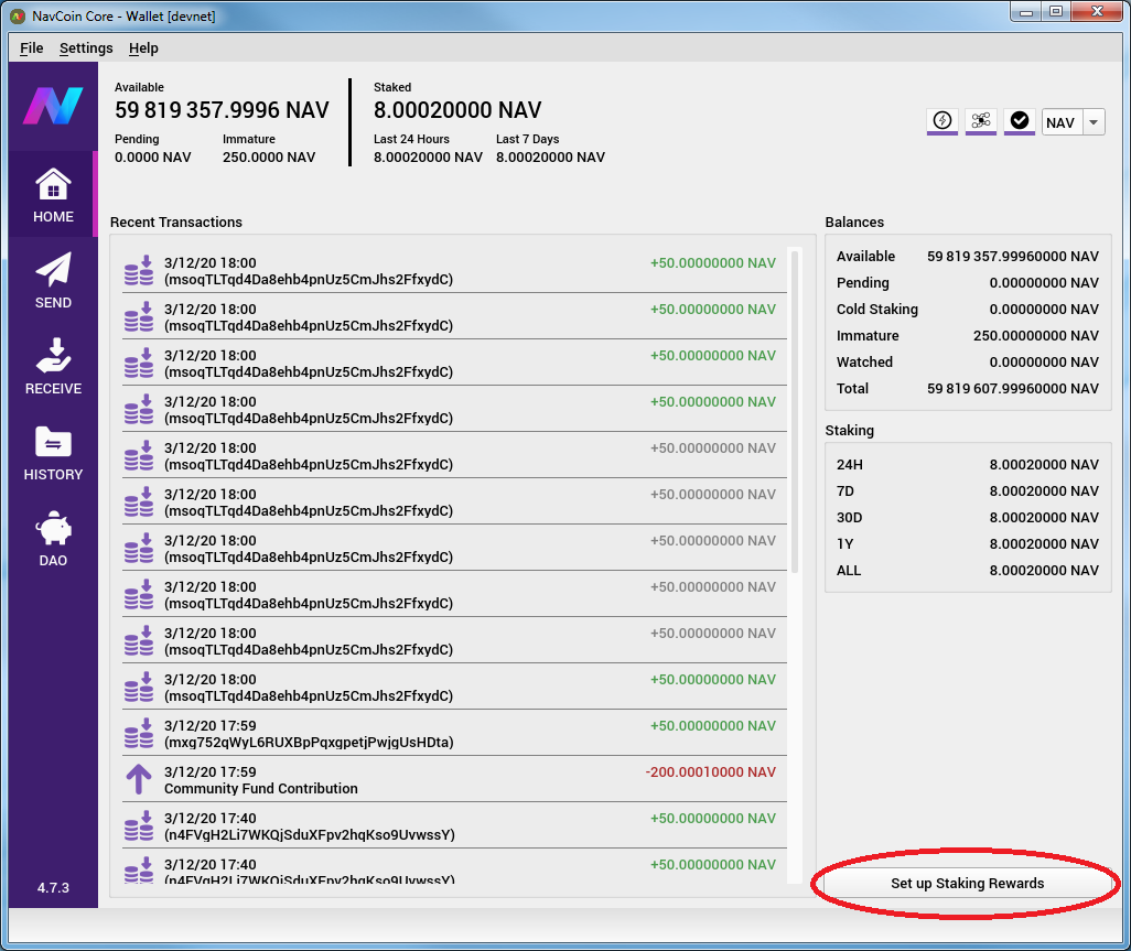 Staking Rewards Calculator