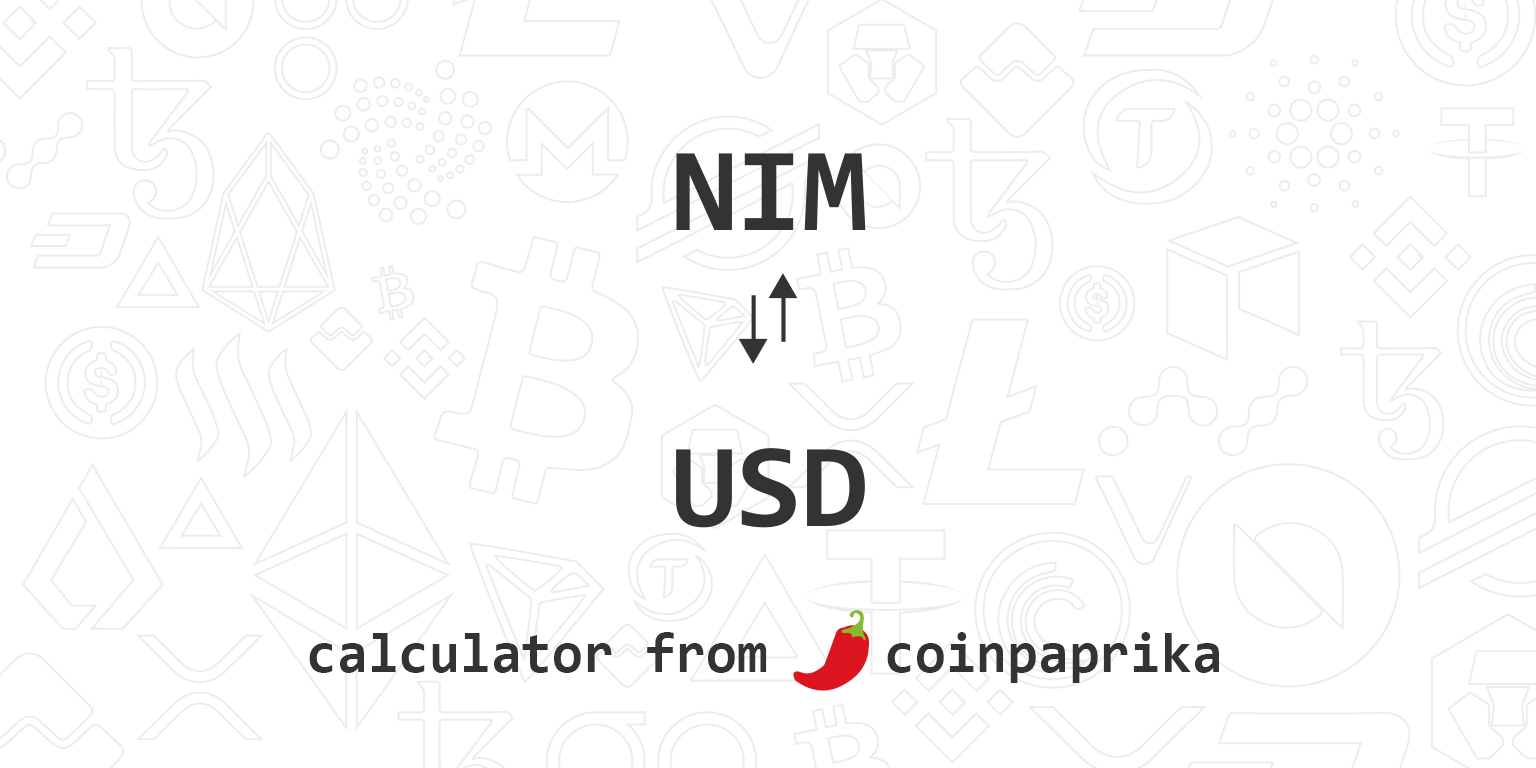 Nimiq (NIM) Price Prediction : , , , , 