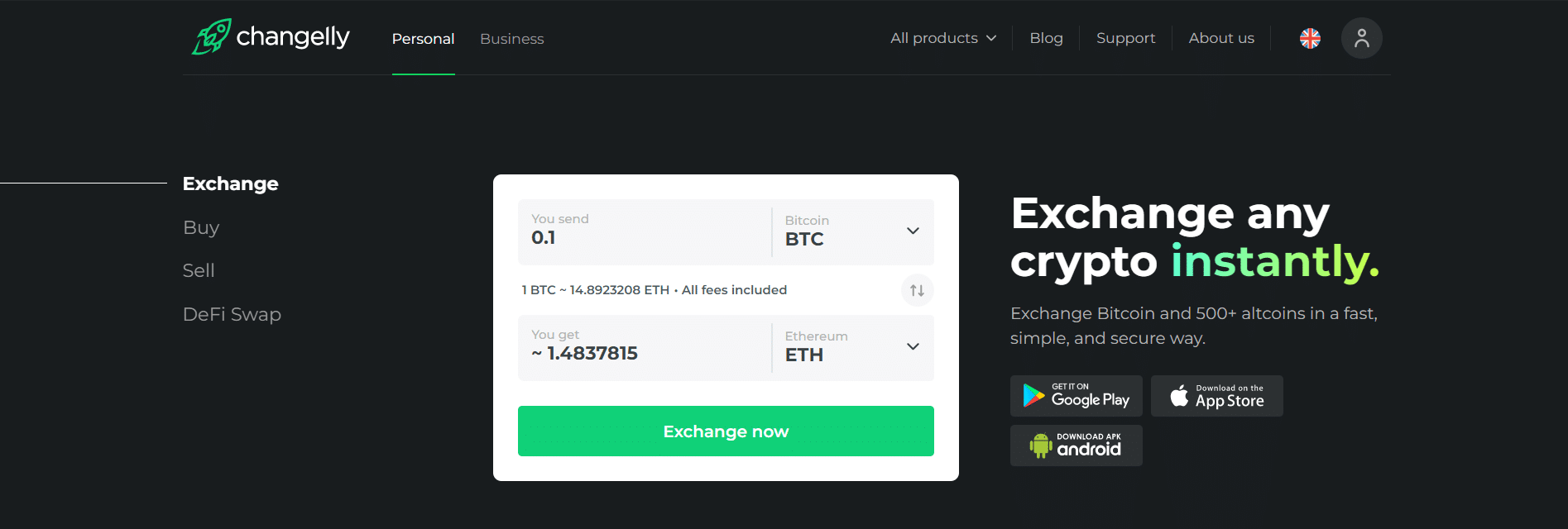 Changelly vs coinlog.fun: Features, Fees & More ()