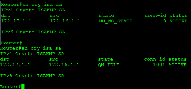 ipsec - How to force a Cisco to rekey - Server Fault