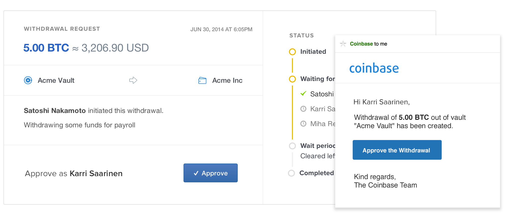 Coinbase Denies Imposing Weekly Limit on Withdrawals