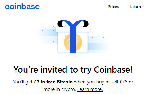 Coinbase Promo Code ᐅ Free Referral Sign Up Bonus ()