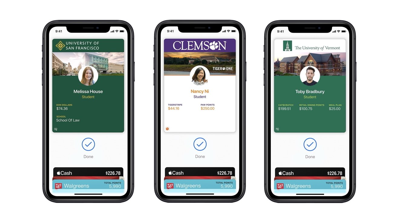 Apple brings contactless student IDs on iPhone and Apple Watch to more universities - Apple