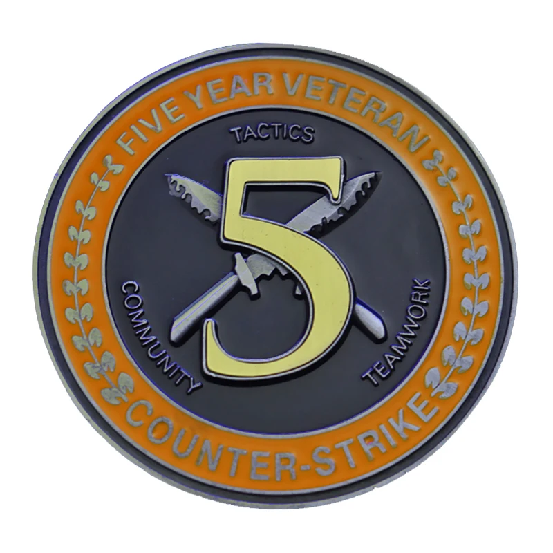 CS:GO Five Year Veteran Coin - Download Free 3D model by Nikstoun69 [aafb] - Sketchfab