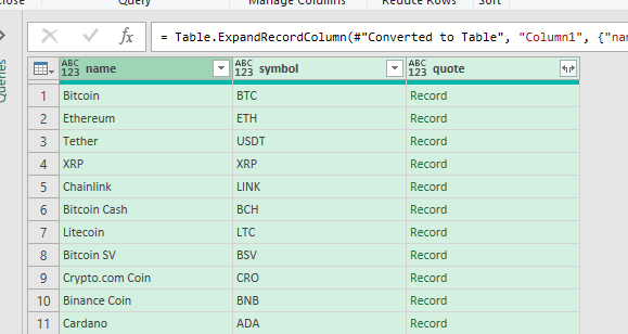 How to Pull Crypto Prices and Data Into Excel - coinlog.fun