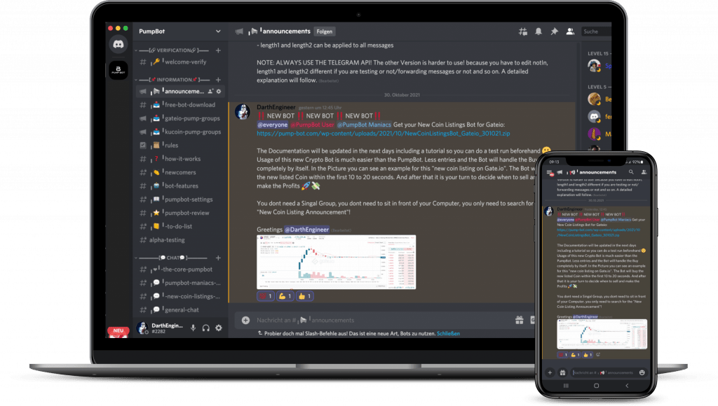 Crypto Trading Discord, Twitter, YouTube & Telegram Influencers