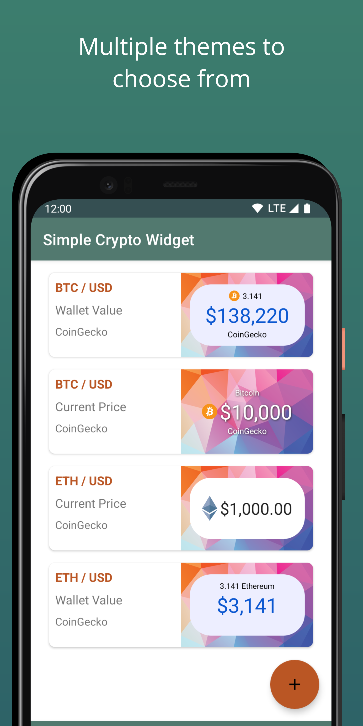 Crypto Ticker Widget - APK Download for Android | Aptoide