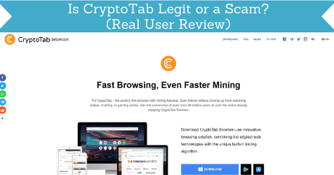 CryptoTab Browser - Easy way for Bitcoin Mining