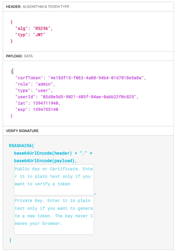 MP-JWT cookies, CSRF