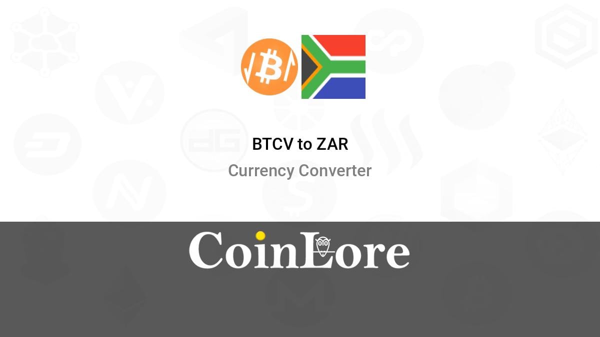 Convert Bitcoin to South African Rand | BTC to ZAR currency converter - Valuta EX