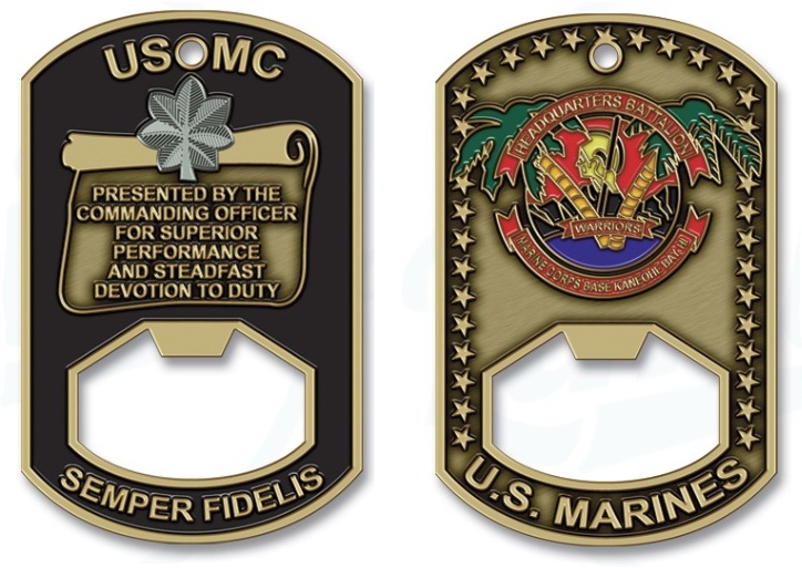 Best Custom Challenge Coins w/ No Minimum | GS-JJ ®