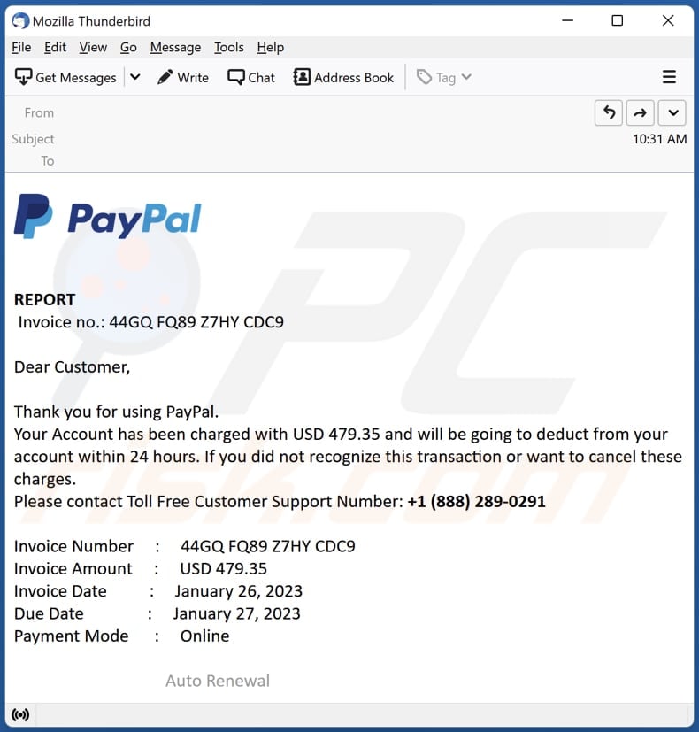 How do I spot a fake, fraudulent, or phishing PayPal email or website? | PayPal US