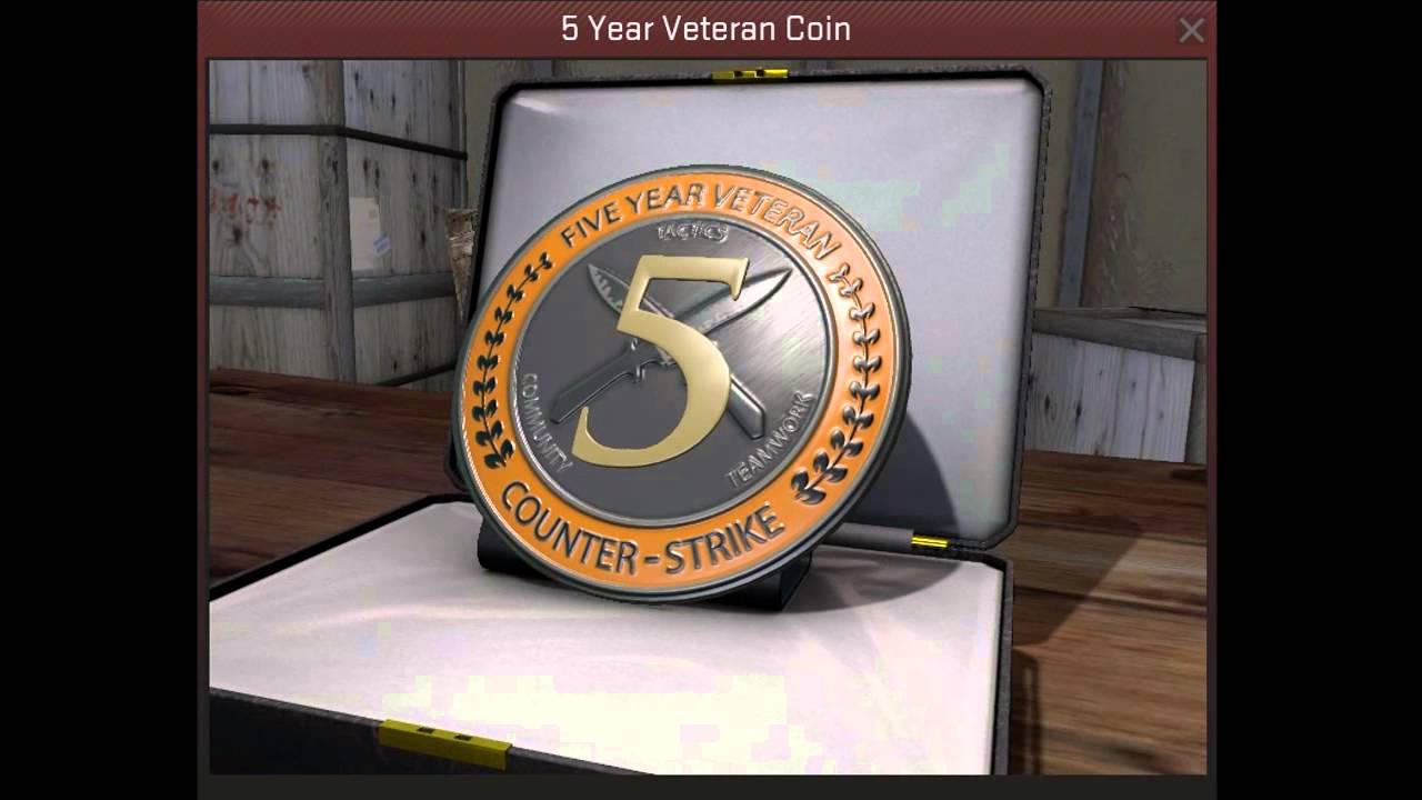 COMPTE STEAM * 15 ans * pièce de 10 et 5 ans vétéran CS:GO * Counter-Strike EUR 9,00 - PicClick FR