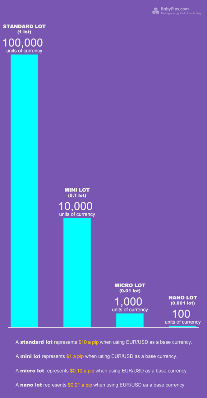 How Much is Lot Size in Forex Trading?