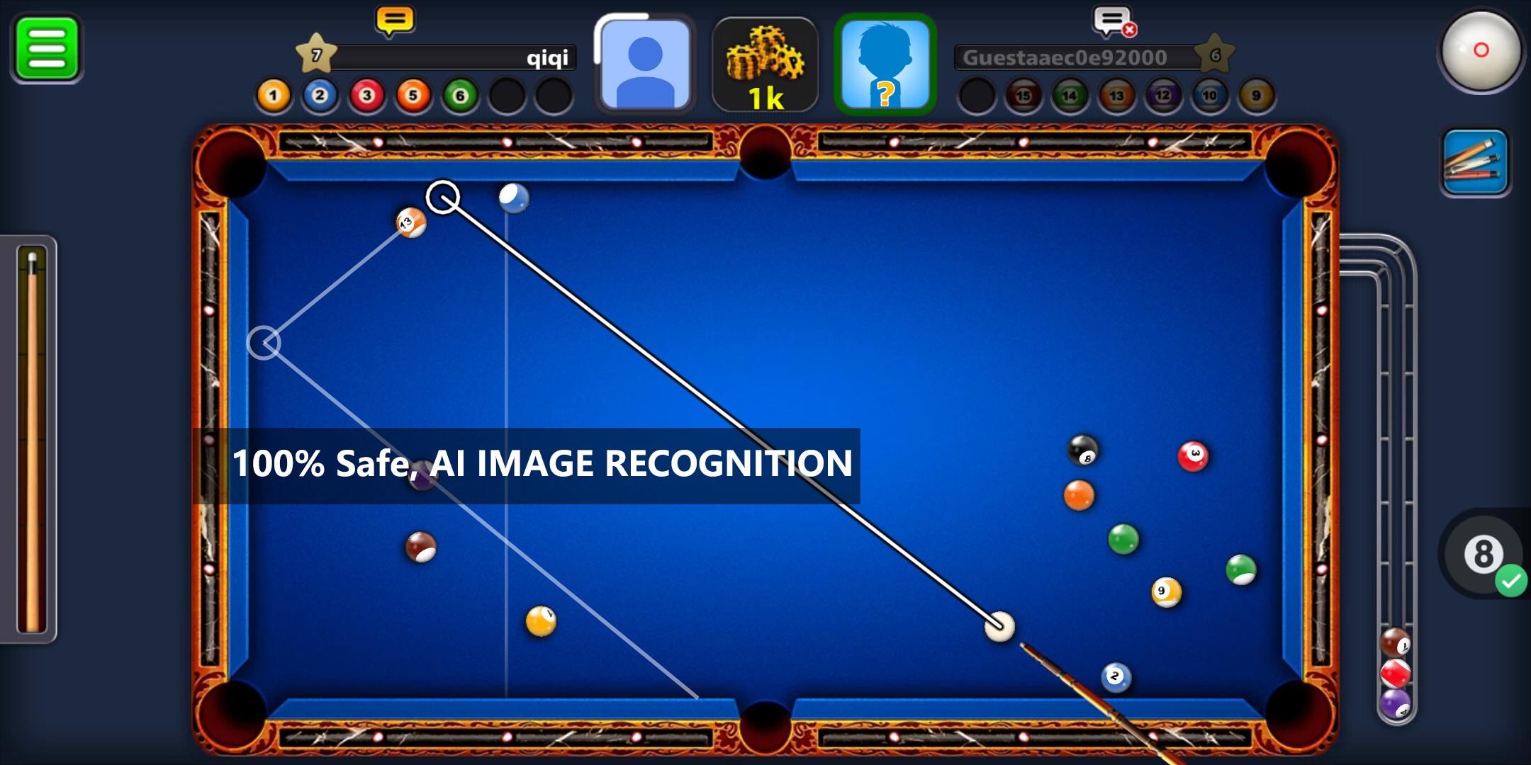 8 Ball Pool MOD APK (Anti Ban/long line) Android