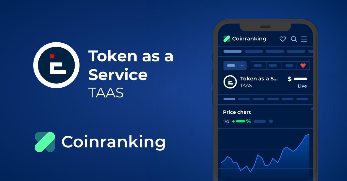 TaaS price now, Live TAAS price, marketcap, chart, and info | CoinCarp