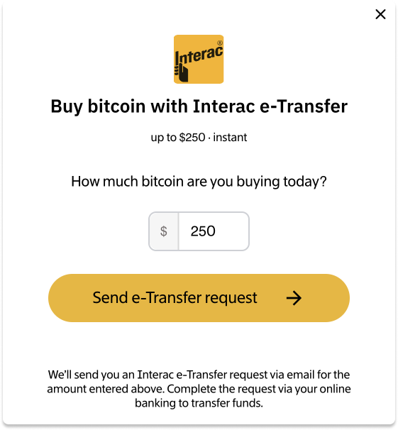 e-Transfer Buy | Localcoin