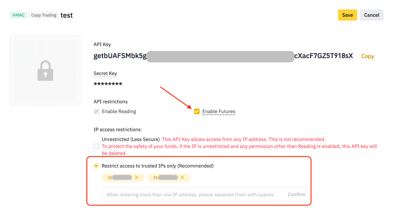 Binance API Example: Connect Binance to the CScalp Trading Terminal